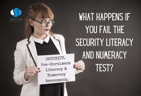 SECURITY Pre-Enrolment Literacy & Numeracy Assessment.