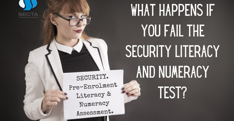 SECURITY Pre-Enrolment Literacy & Numeracy Assessment.