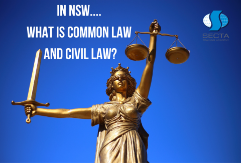 in nsw what is common law and civil law
