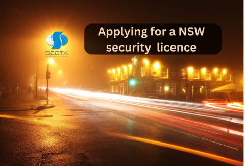 Applying for a NSW security licence