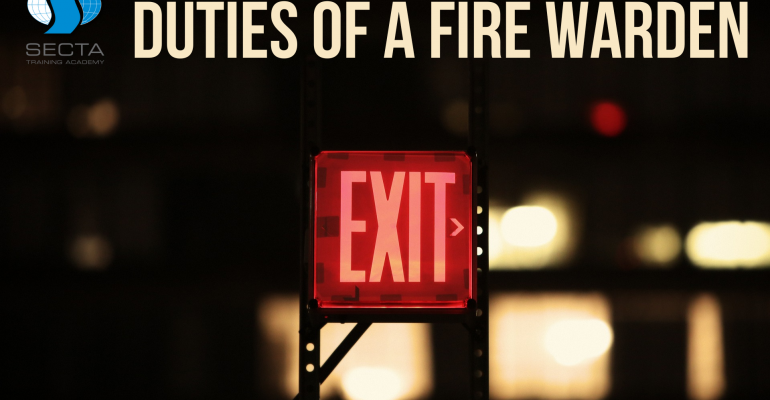 Duties of a fire warden