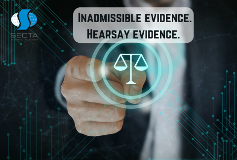 Inadmissible evidence Hearsay evidence