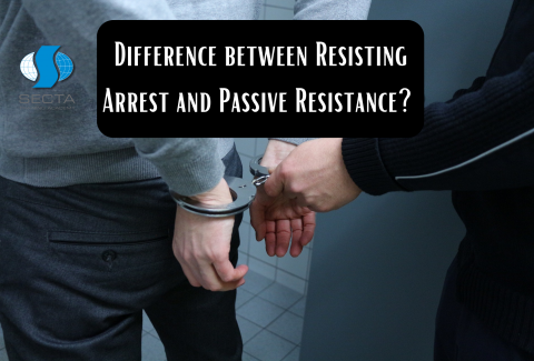 Difference between Resisting Arrest and Passive Resistance