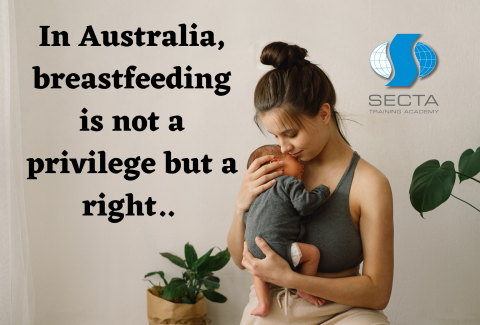 In Australia, breastfeeding is not a privilege but a right..